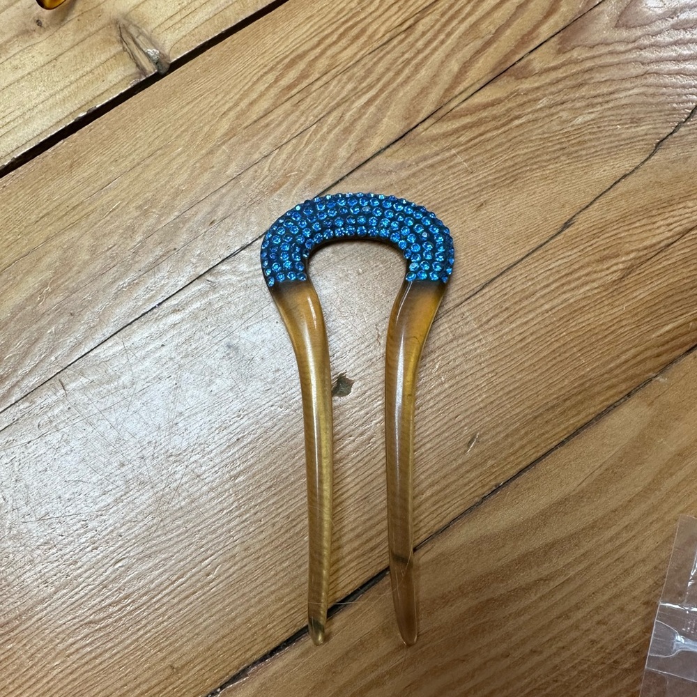 Las Mejores Ofertas En accessory vintage Azules anos circuit 1900 hair stick
